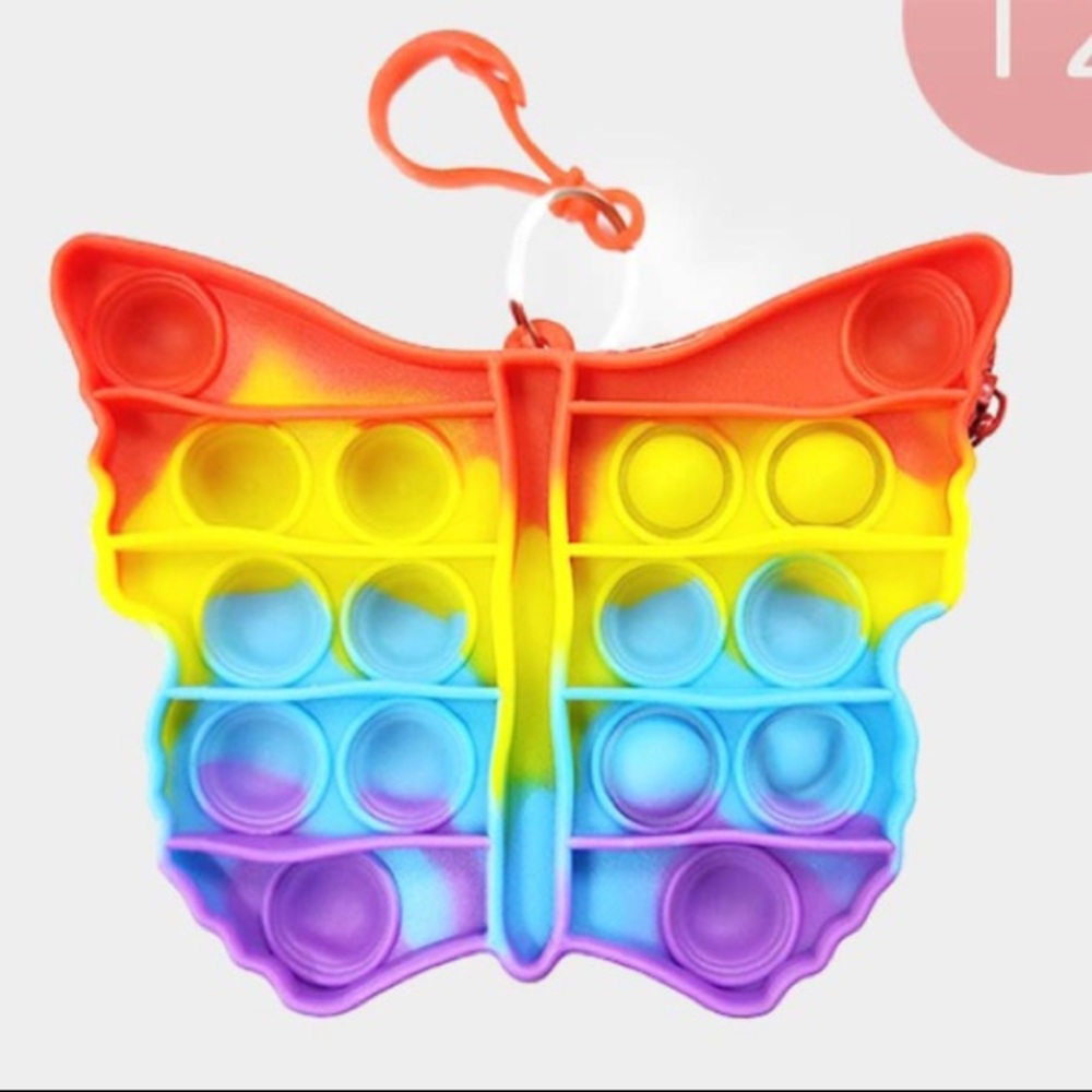 Brand new poppet butterfly coin purse